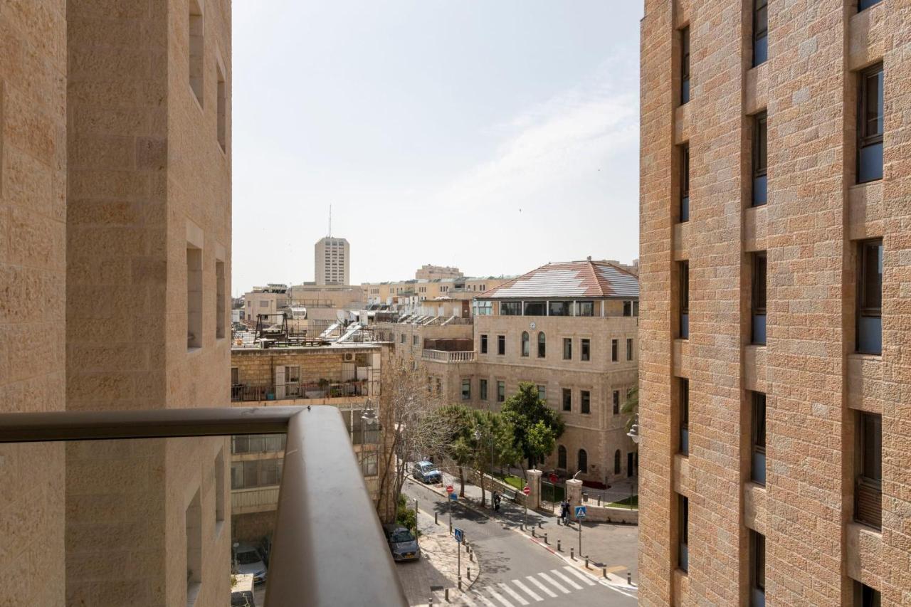 Stylish 2Br/Parking, View Over The Temple Mount Jeruzalem Buitenkant foto