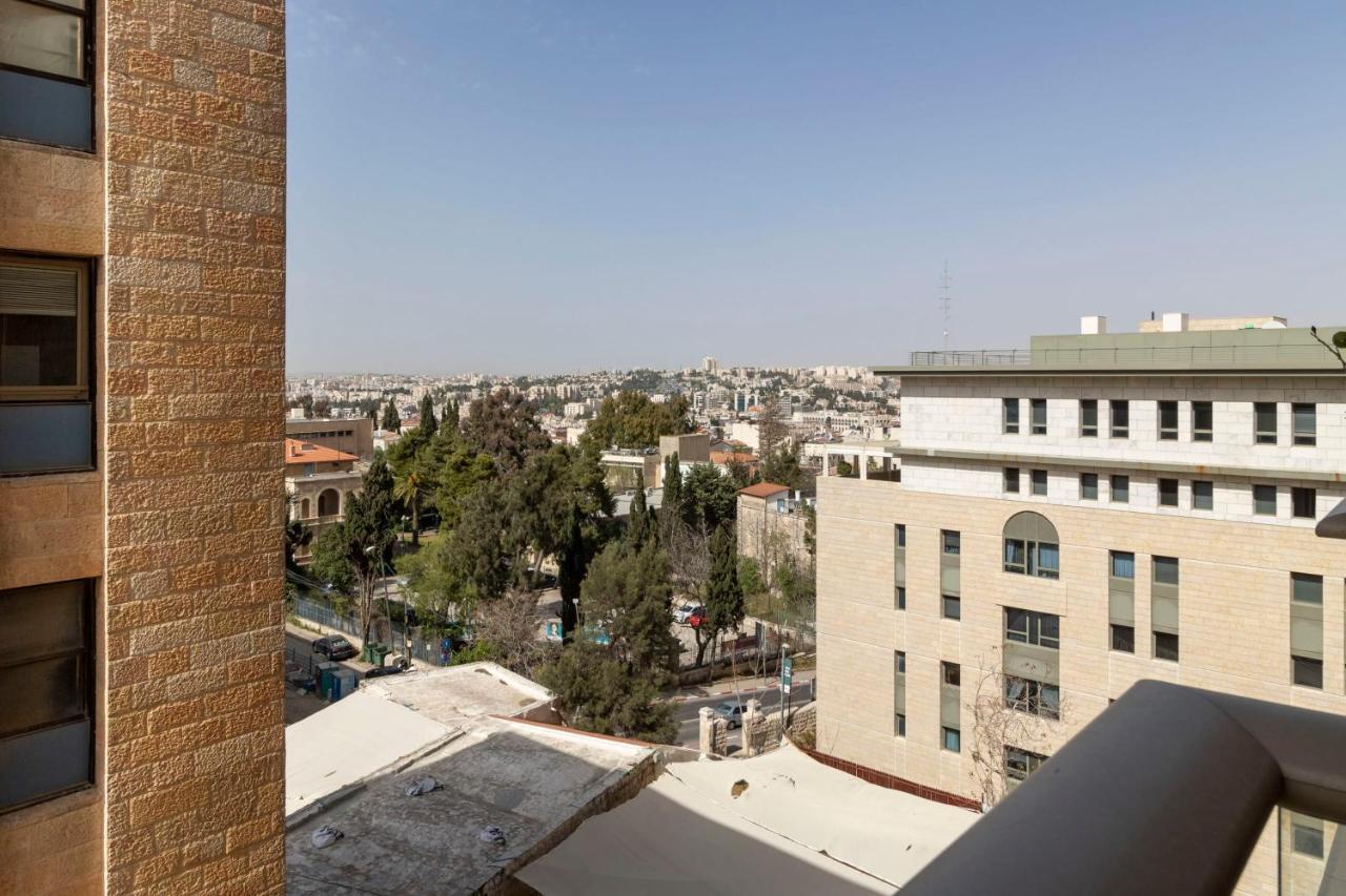 Stylish 2Br/Parking, View Over The Temple Mount Jeruzalem Buitenkant foto